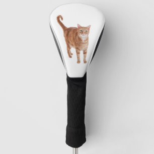 Orange Tabby Cat Golf Head Cover