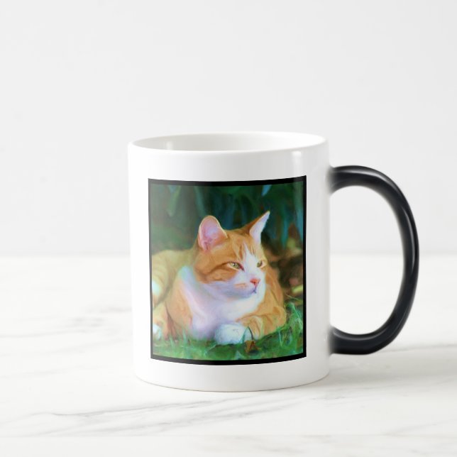 Orange Tabby Cat Mug (Right)