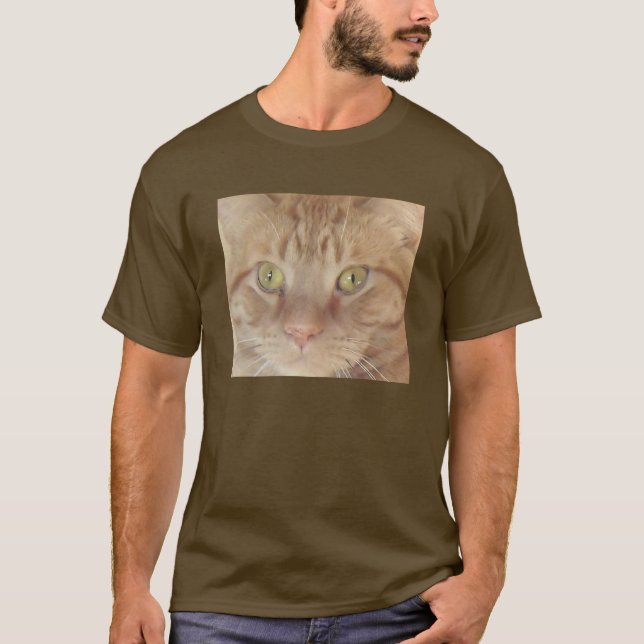 Orange Tabby Cat T-Shirt (Front)
