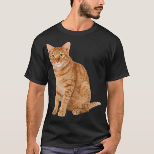 Orange Tabby Cat  T_Shirt