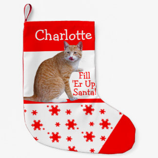 Orange Tabby Christmas Stocking