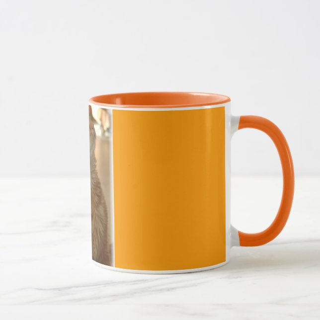 Orange Tabby Citten Mug (Right)