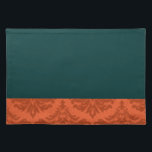 Orange Teal Placemats<br><div class="desc">Orange Teal Placemats</div>