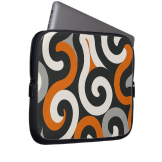 Orange Team (personalize) Laptop Sleeve