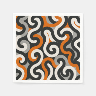 Orange Team (personalize) Napkins