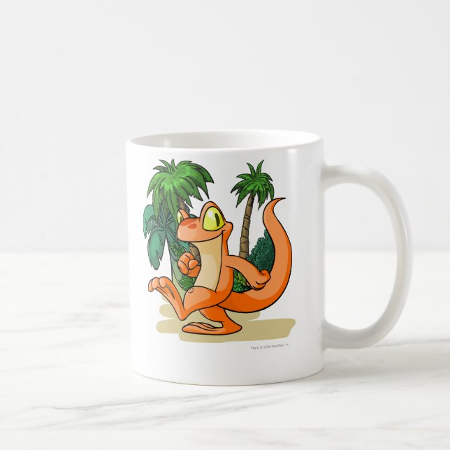 Orange Techo on a Mystery Island quest Coffee Mug (Right)