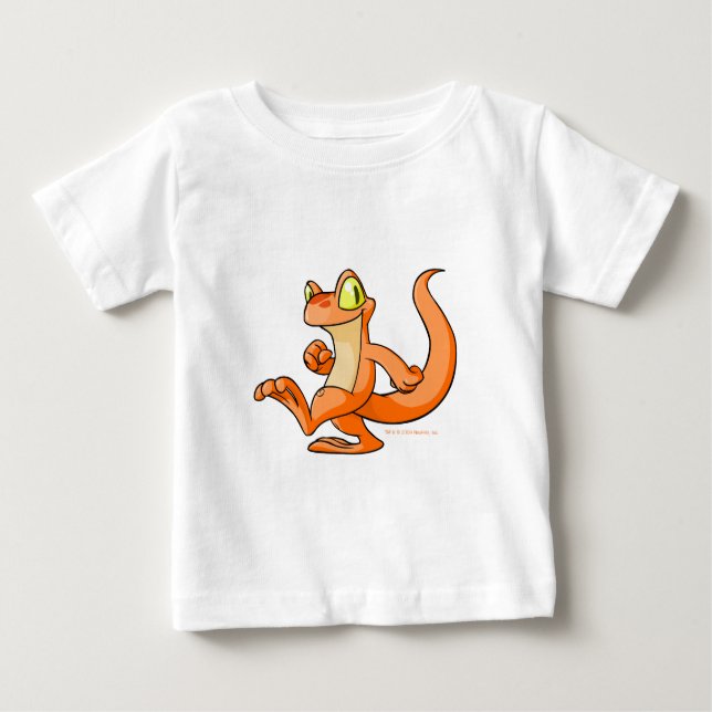 Orange Techo on a quest Baby T-Shirt (Front)
