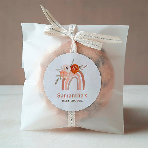 Orange Terracotta Boho | Rainbow Baby Shower
