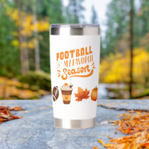 Orange Theme FOOTBALL IS MY FAVORITE SEASON