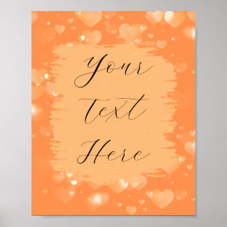 Orange Theme Poster