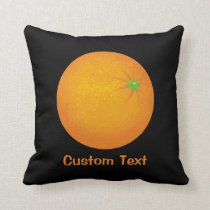 Orange Throw Pillow