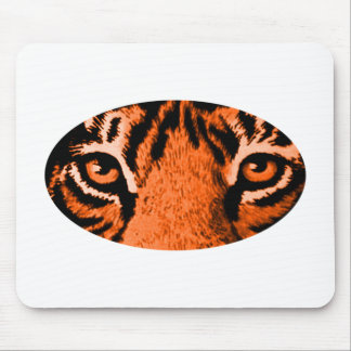 Orange Tiger Eyes The MUSEUM Zazzle Gifts Mouse Pad