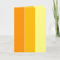 Orange to Yellow Bookmark Card