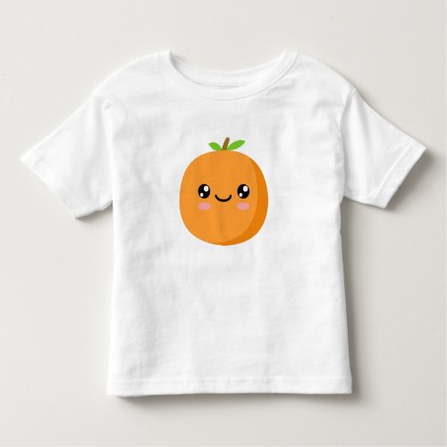 Orange Toddler T_shirt