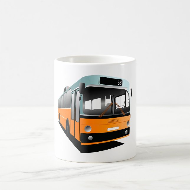 Orange Transit Bus Route 56 City Commuter Coffee Mug (Creator Uploaded)