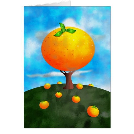 Orange Tree Cards (Front)