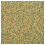 Orange Tree Vintage Wallpaper Pattern Art Nouveau Fabric