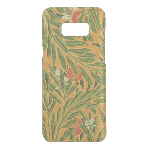 Orange Tree Vintage Wallpaper Pattern Art Nouveau Uncommon Samsung Galaxy S8+ Case