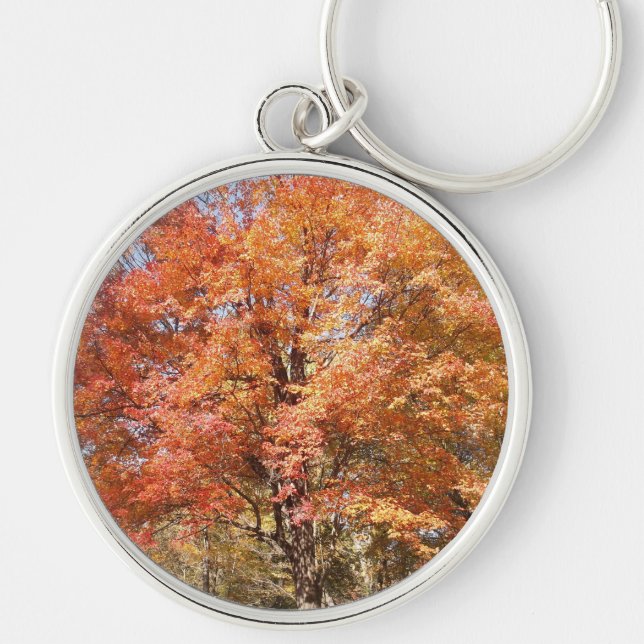 Orange Trees Keychain (Front)