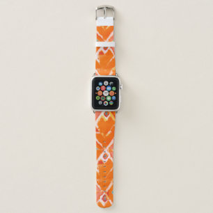 Orange Tribal II Apple Watch Band