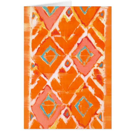 Orange Tribal II Cards (Front)