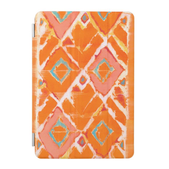 Orange Tribal II iPad Mini Cover (Front)
