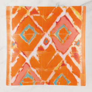 Orange Tribal II Trinket Tray