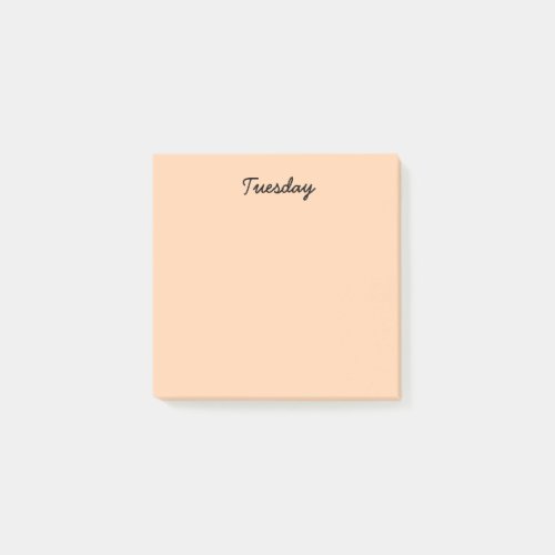 Orange Tuesday Post_it Notes