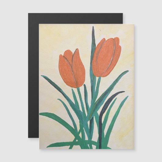 Orange Tulips  (Front/Back)