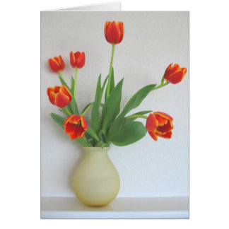Orange Tulips by Cynthia Wenslow Cards
