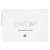 Orange Tulips Cards (Back Horizontal)