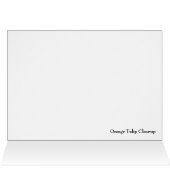 Orange Tulips Closeup Cards (Inside Horizontal (Top))