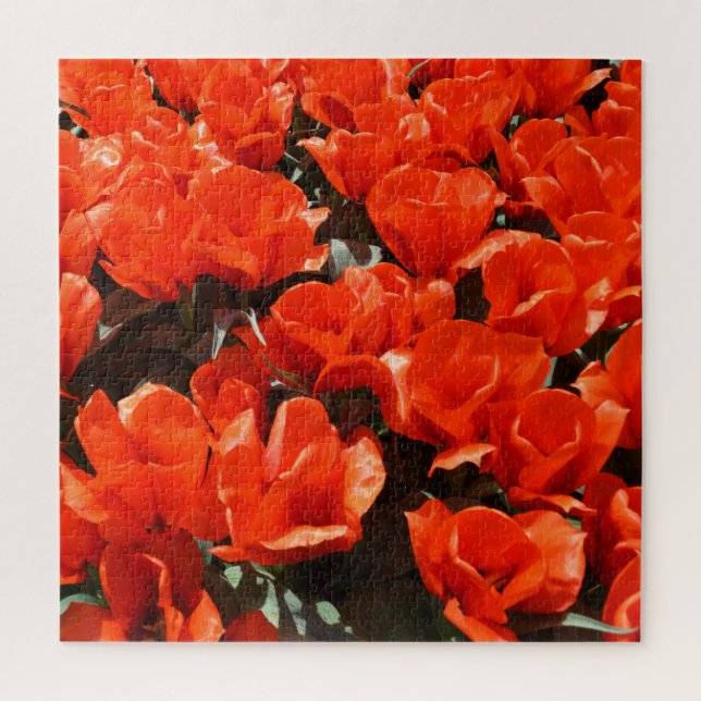 Orange tulips jigsaw puzzle (Vertical)