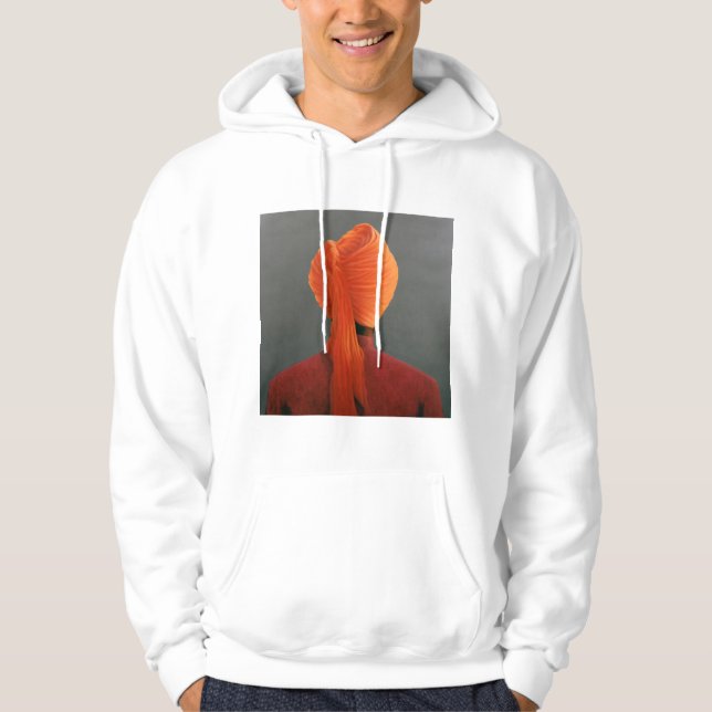 Orange Turban Hoodie (Front)
