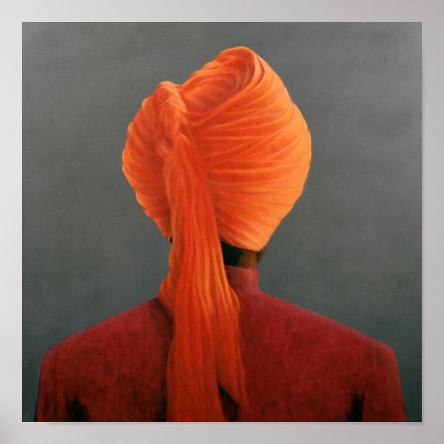 Orange Turban Poster (Front)