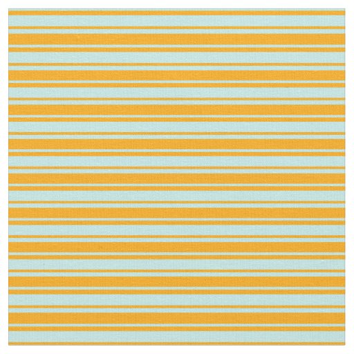 Orange & Turquoise Lines Pattern Fabric