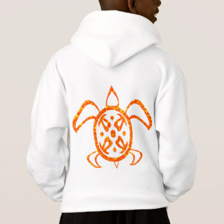 Orange Turtle 2-Sided Kids' Sweatshirts