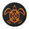 Orange Turtle Magnets
