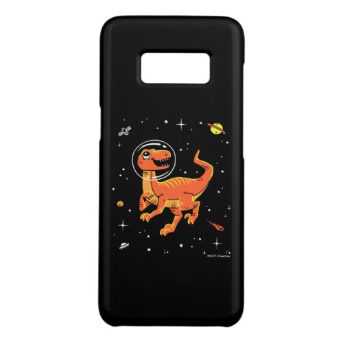 Orange Tyrannosaurus Dinos In Space Case_Mate Samsung Galaxy S8 Case