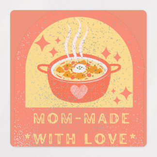 Orange Vintage Mom-made by Love Labels
