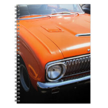 Orange Vintage Vehicle ~ by Sharon Dawn ~