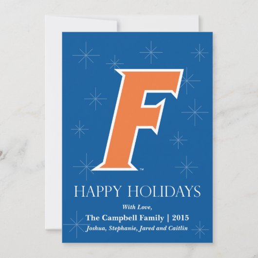 Orange & White Florida F Logo (Front)