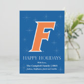 Orange & White Florida F Logo (Standing Front)