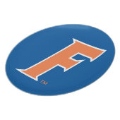 Orange & White Florida F Logo Plate (Left Side)