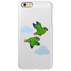 Orange-winged Parrots in Flight Incipio Feather® Shine iPhone 6 Plus Case
