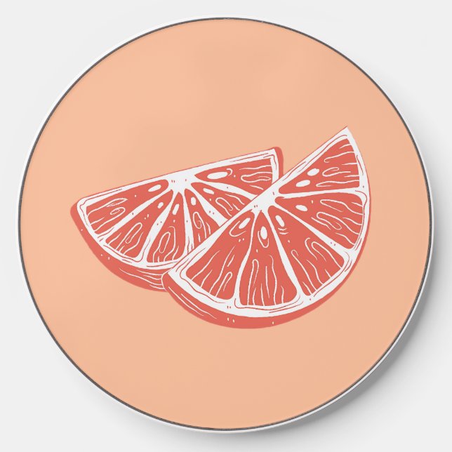 Orange Wireless Charger (Front)