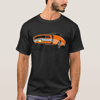 Orange with Black Stripes '68 Charger T-Shirt