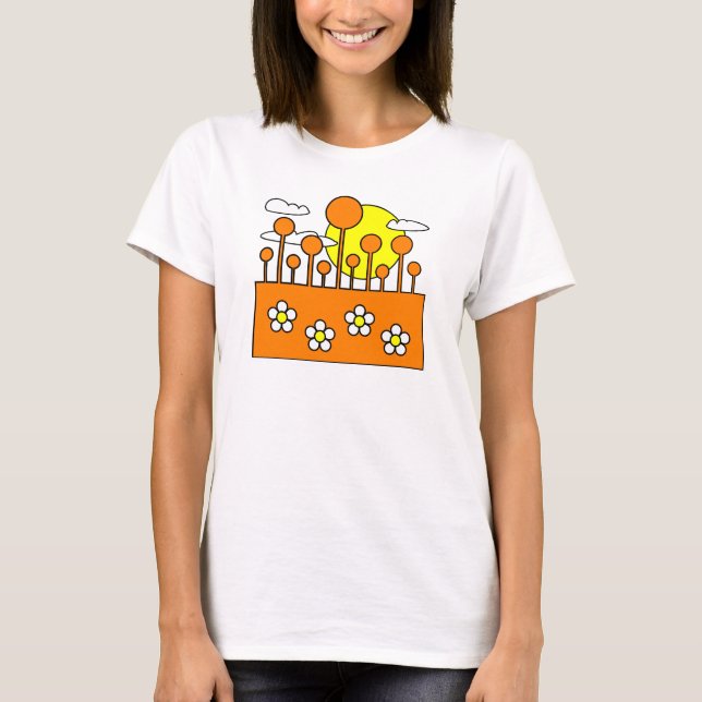 Orange World T-Shirt (Front)