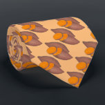 Orange Yam Baked Sweet Potato Potatoes Foodie Tie<br><div class="desc">Tie features an original marker illustration of a delicious sweet potato on an orange background. Great for your favorite foodie!

Don't see what you're looking for? Need help with customization? Contact Rebecca to have something designed just for you.</div>