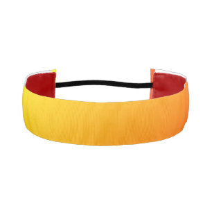 Orange-Yellow 1-1/2" Non-Slip Headband